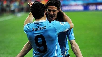Suarez, Kavani i Forlan predvode Urugvajce Suarez, Kavani i Forlan predvode Urugvajce