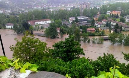 U BiH najveće padavine u posljednjih 120 godina U BiH najveće padavine u posljednjih 120 godina