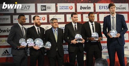 Rodrigez MVP Eurolige Rodrigez MVP Eurolige