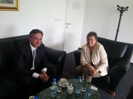 Bogojević sa šeficom OEBS-a: Građanima potrebne suštinske promjene Bogojević sa šeficom OEBS-a: Građanima potrebne suštinske promjene