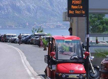 Novi režim saobraćaja u Perastu od 1. juna: Pored obale samo ekološki prevoz Novi režim saobraćaja u Perastu od 1. juna: Pored obale samo ekološki prevoz