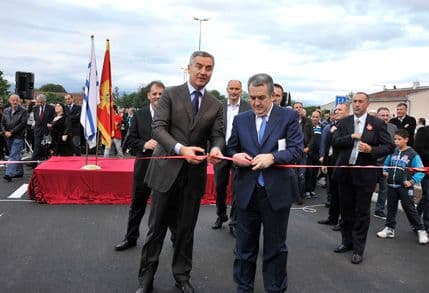 FOTO: Đukanović otvorio obilaznicu oko Golubovaca FOTO: Đukanović otvorio obilaznicu oko Golubovaca