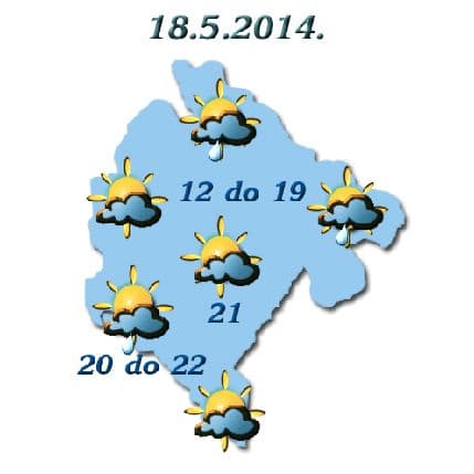 Do utorka sunčano i toplo Do utorka sunčano i toplo