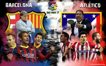 Barselona vs Atletiko za prvaka Španije! Barselona vs Atletiko za prvaka Španije!