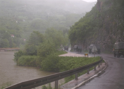 Kontingent VCG stigao u Beograd Kontingent VCG stigao u Beograd