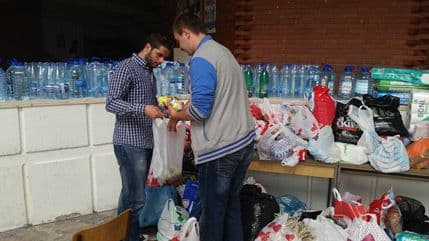 Studentski parlament sakuplja pomoć na više punktova Studentski parlament sakuplja pomoć na više punktova