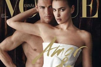 Kristijano Ronaldo i Irina Šajk na naslovnici Voga