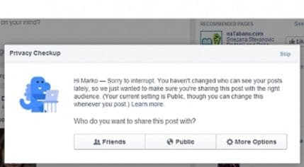 Facebook promijenio vidljivost objava Facebook promijenio vidljivost objava