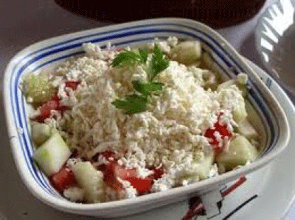 Šopska salata (kao bugarski specijalitet) najpopularnija hrana u EU Šopska salata (kao bugarski specijalitet) najpopularnija hrana u EU