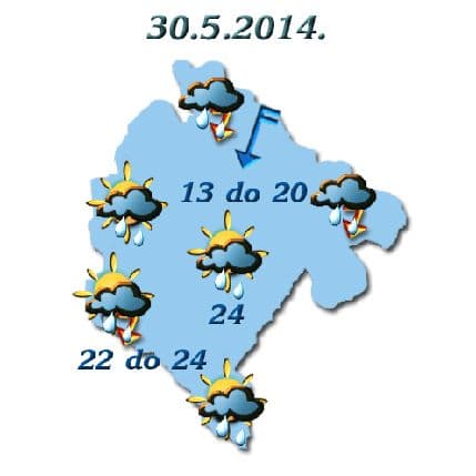 Sjutra oblačno sa kišom Sjutra oblačno sa kišom