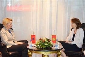 Pejanović - Đurišić razgovarala sa ministrima odbrane Slovenije, Srbije i Albanije Pejanović - Đurišić razgovarala sa ministrima odbrane Slovenije, Srbije i Albanije