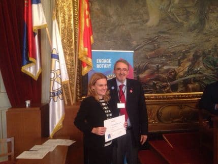 Dodijeljeno priznanje Rotari Klubu iz Bara Dodijeljeno priznanje Rotari Klubu iz Bara