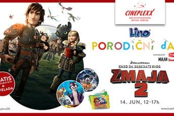 Porodični dan u Cineplexxu!