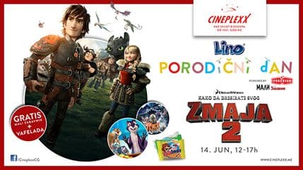 Porodični dan u Cineplexxu! Porodični dan u Cineplexxu!