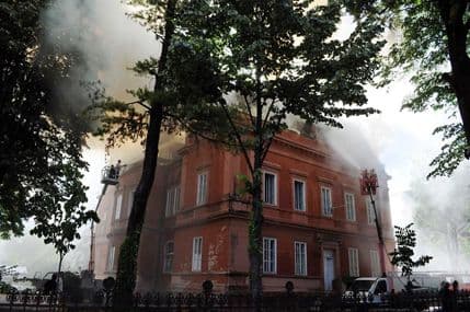 Dvije godine od požara u Ruskom poslanstvu Dvije godine od požara u Ruskom poslanstvu