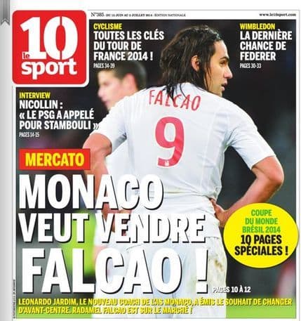 Monako - Falkao na prodaju Monako - Falkao na prodaju