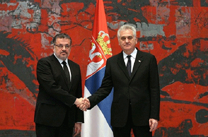 Mićunović predao akreditive: Kontinuiran uspon saradnje Crne Gore i Srbije Mićunović predao akreditive: Kontinuiran uspon saradnje Crne Gore i Srbije