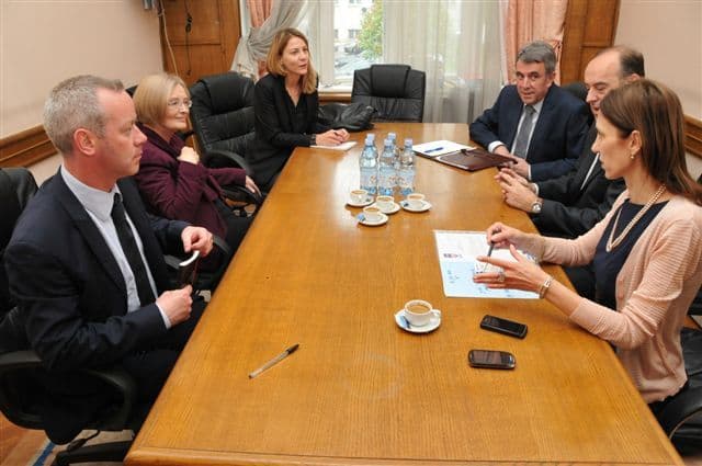 Gošović i Lalošević sa predsjednicom parlamenta Škotske Gošović i Lalošević sa predsjednicom parlamenta Škotske