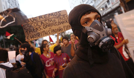 Protesti zbog SP: Velike demonstracije u Riju, Braziliji i Sao Paolu Protesti zbog SP: Velike demonstracije u Riju, Braziliji i Sao Paolu