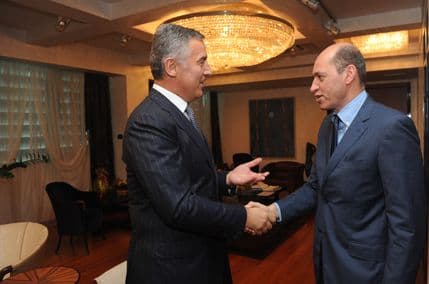 Đukanović primio predsjednika FIBA Evrope Turgaja Demirela Đukanović primio predsjednika FIBA Evrope Turgaja Demirela