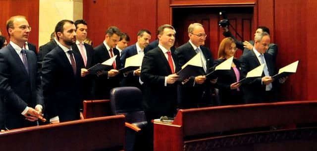 Makedonija dobila novu vladu Makedonija dobila novu vladu