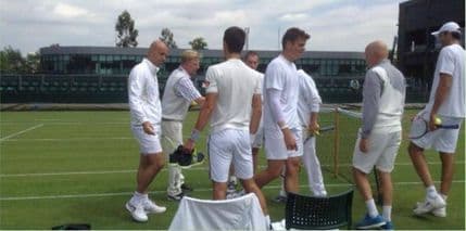 Đoković i Raonić trenirali zajedno Đoković i Raonić trenirali zajedno