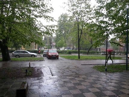 Snažno nevrijeme pogodilo Banjaluku Snažno nevrijeme pogodilo Banjaluku