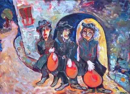 Slike Milice Marković-Rajčević u Galeriji "Marko K. Gregović" Slike Milice Marković-Rajčević u Galeriji "Marko K. Gregović"