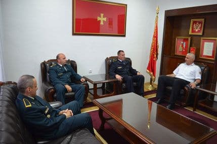 Admiral Samardžić primio oficire koji su se vratili sa školovanja Admiral Samardžić primio oficire koji su se vratili sa školovanja