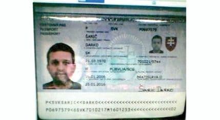 Blic: Kosmajac i Šarić dobili slovački pasoš u istoj policijskoj stanici Blic: Kosmajac i Šarić dobili slovački pasoš u istoj policijskoj stanici