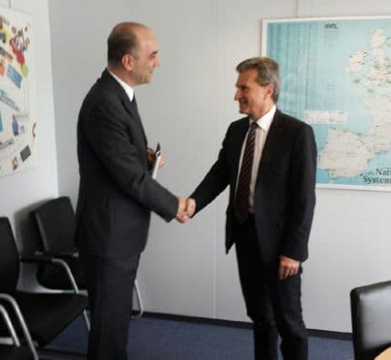 OTINGER: Crna Gora ima podršku EU u izgradnji gasovoda OTINGER: Crna Gora ima podršku EU u izgradnji gasovoda