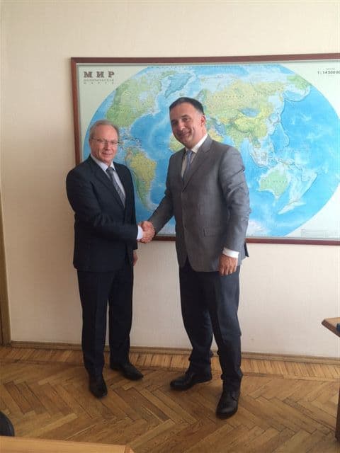 Milić sa Korovkinom u Moskvi Milić sa Korovkinom u Moskvi