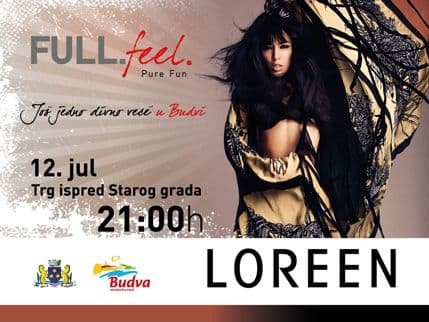 TO Budva: Koncert Loreen za Dan državnosti TO Budva: Koncert Loreen za Dan državnosti