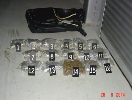 UP: Na Dobrakovu zaplijenjeno oko 8,5 kg skanka UP: Na Dobrakovu zaplijenjeno oko 8,5 kg skanka