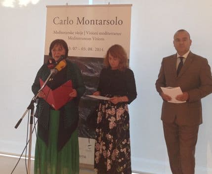 Otvorena izložba "Mediteranske vizije" Karla Montarsola Otvorena izložba "Mediteranske vizije" Karla Montarsola