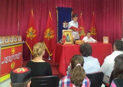 „Krstaš“ obilježio krsnu slavu, Svetog Ivana Crnojevića „Krstaš“ obilježio krsnu slavu, Svetog Ivana Crnojevića