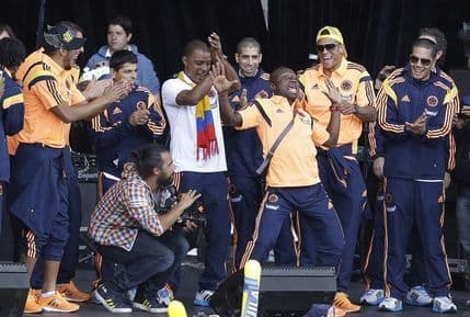 VIDEO: Spektakularan doček Kolumbijaca VIDEO: Spektakularan doček Kolumbijaca