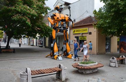 FOTO: Postavljen prvi Transformer FOTO: Postavljen prvi Transformer