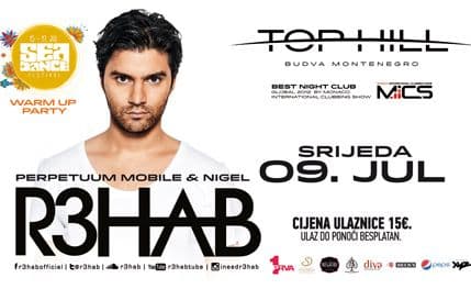 Aleksandru i Ljiljani po dvije karte za Sea Dance žurku na Top Hill-u Aleksandru i Ljiljani po dvije karte za Sea Dance žurku na Top Hill-u