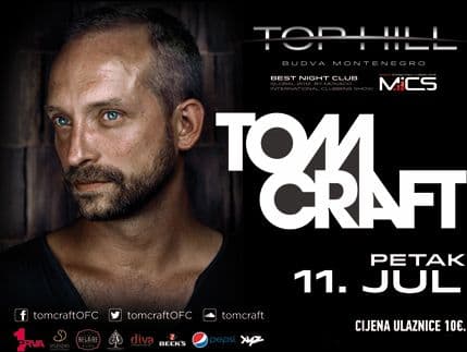 Ivani i Igoru po dvije karte za nastup DJ Tomcrafta! Ivani i Igoru po dvije karte za nastup DJ Tomcrafta!