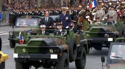 Delegacija Crne Gore na paradi u Francuskoj Delegacija Crne Gore na paradi u Francuskoj