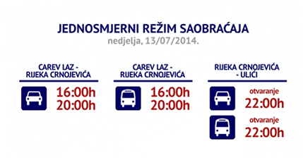 Režim saobraćaja tokom manifestacije »Riječka noć« Režim saobraćaja tokom manifestacije »Riječka noć«