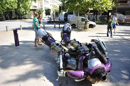 Oboren i oštećen transformers kod Kraljevog parka Oboren i oštećen transformers kod Kraljevog parka