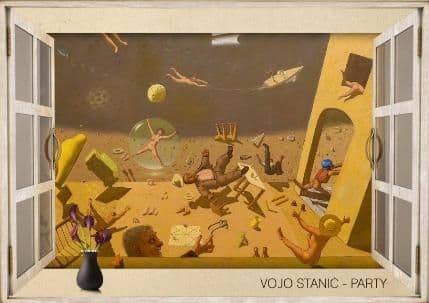 "Otvoreni prozori Voja Stanića" u kotorskoj Palati "Grgurina" "Otvoreni prozori Voja Stanića" u kotorskoj Palati "Grgurina"