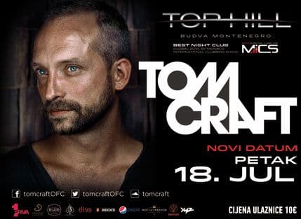 NAGRADNA IGRA: Dušan i Igor dobitnici karata za nastup DJ Tomcrafta! NAGRADNA IGRA: Dušan i Igor dobitnici karata za nastup DJ Tomcrafta!