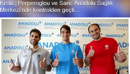 Dario Šarić u Anadolu Efesu Dario Šarić u Anadolu Efesu
