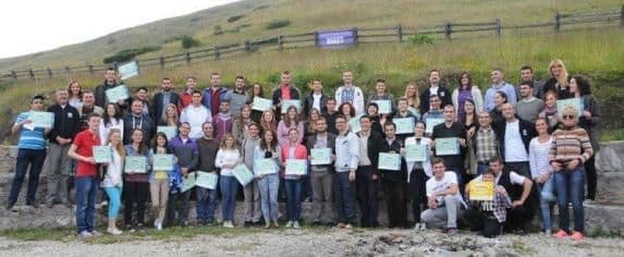 Dodjelom diploma završen REACT 2014 Dodjelom diploma završen REACT 2014