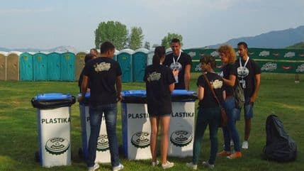 "Rock & recycle" kampanja u okviru Lake festa "Rock & recycle" kampanja u okviru Lake festa