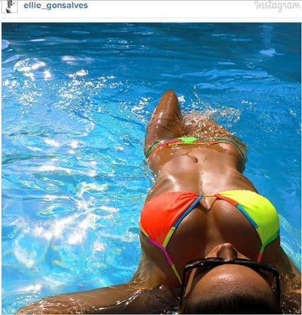 Ovaj model prodaje naviše kupaćih kostima - Eli Gonsalves Ovaj model prodaje naviše kupaćih kostima - Eli Gonsalves