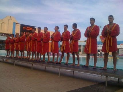 Mlada vaterpolo reprezentacija na turniru u Segedinu Mlada vaterpolo reprezentacija na turniru u Segedinu